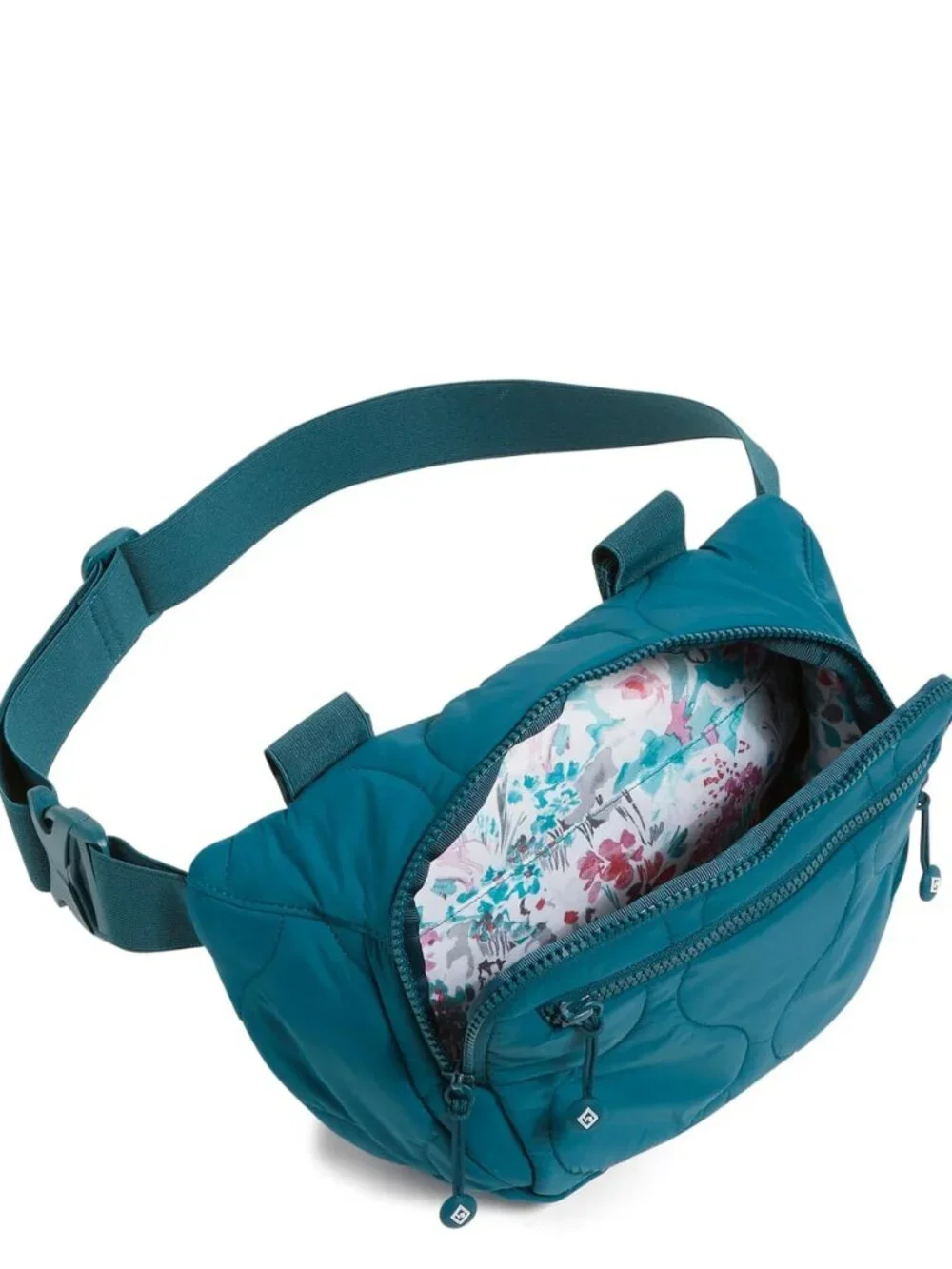 Vera Bradley Featherweight Belt Bag Quilted Fanny Pack Blue